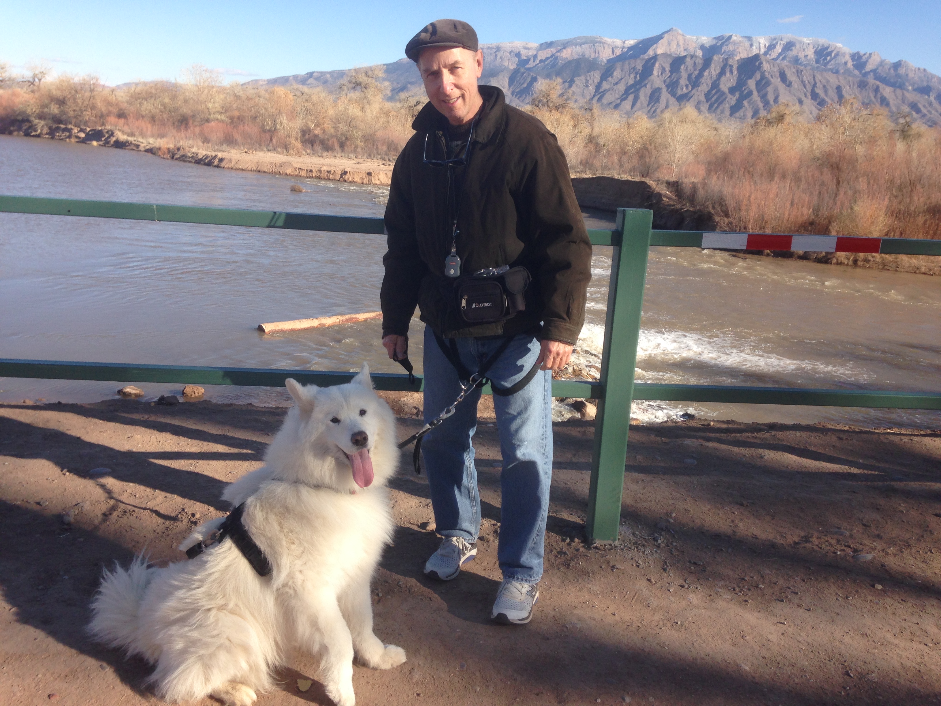 Gary at Bosque waterfall