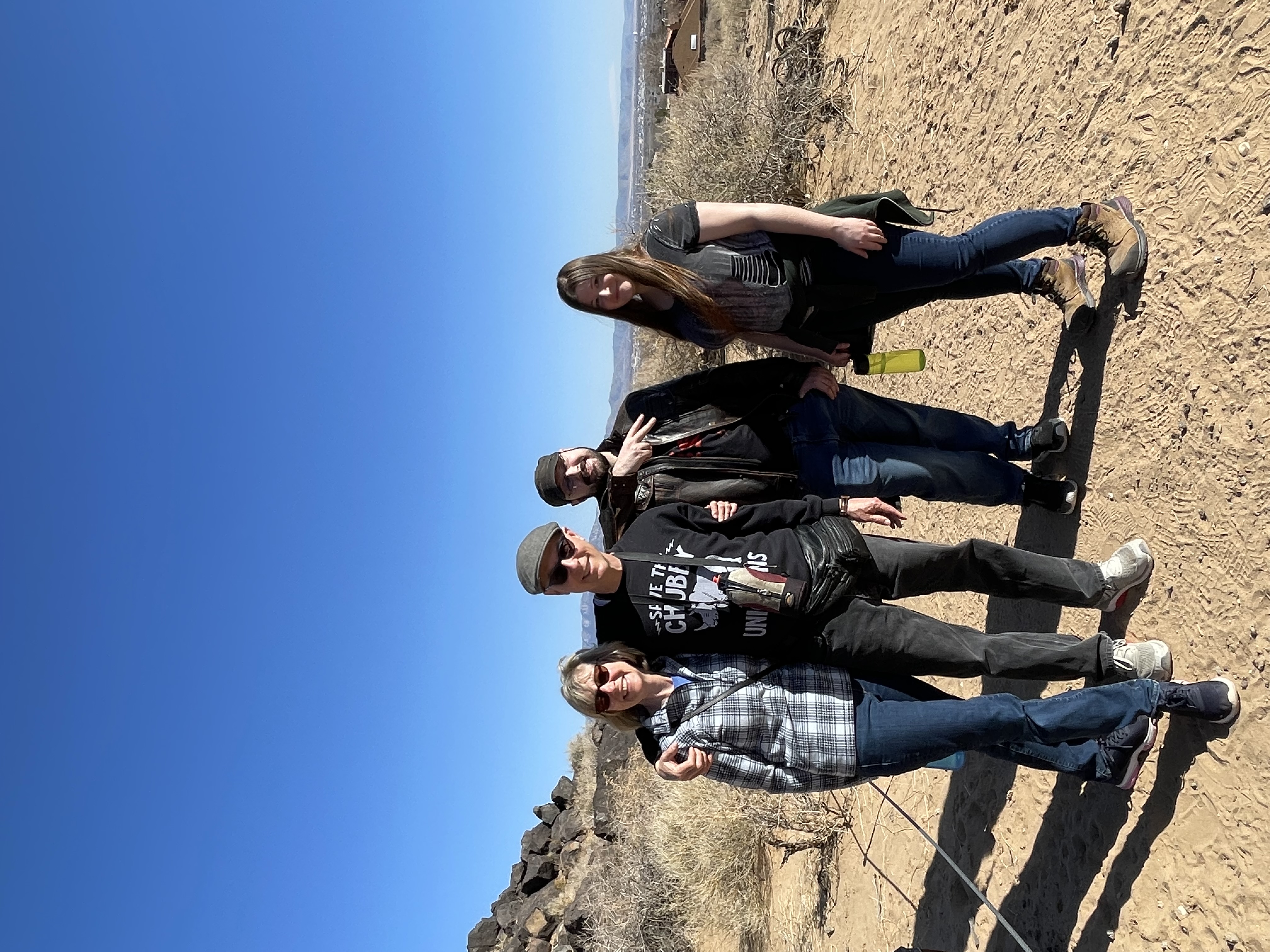 The four of us at the petroglypfs